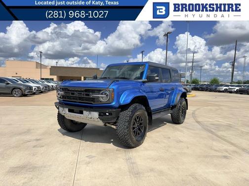 VELOCITY BLUE METALLIC 2024 Ford Bronco Raptor
