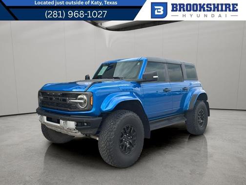 VELOCITY BLUE METALLIC 2024 Ford Bronco Raptor