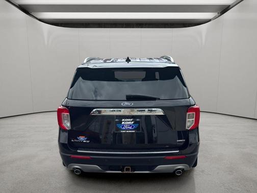 AGATE BLACK 2021 Ford Explorer Limited