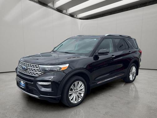 AGATE BLACK 2021 Ford Explorer Limited