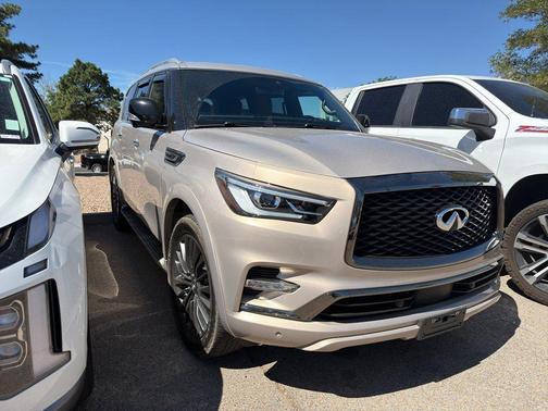 Champagne Quartz 2024 INFINITI QX80 SENSORY AWD