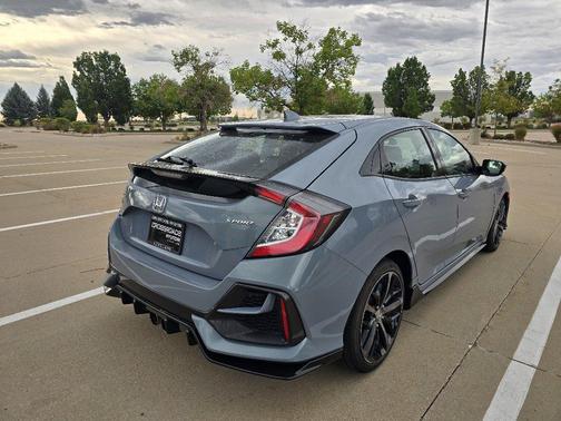 Gray 2021 Honda Civic Sport