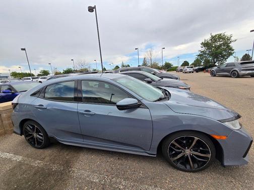 Gray 2021 Honda Civic Sport