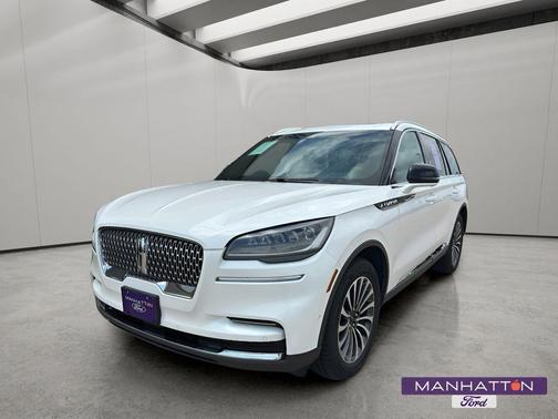 PRISTINE WHITE MET 3C 2023 Lincoln Aviator Reserve AWD