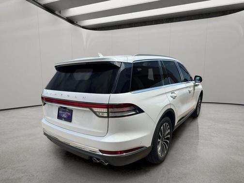 PRISTINE WHITE MET 3C 2023 Lincoln Aviator Reserve AWD
