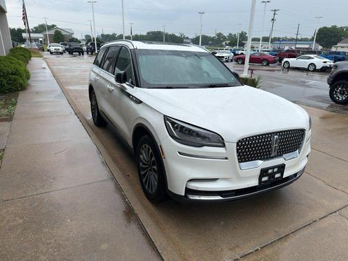 PRISTINE WHITE MET 3C 2023 Lincoln Aviator Reserve AWD