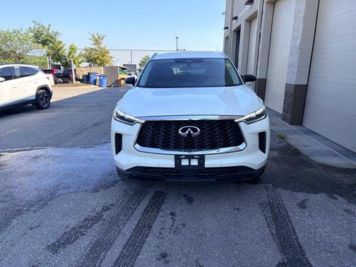 Majestic White 2024 INFINITI QX60 Luxe