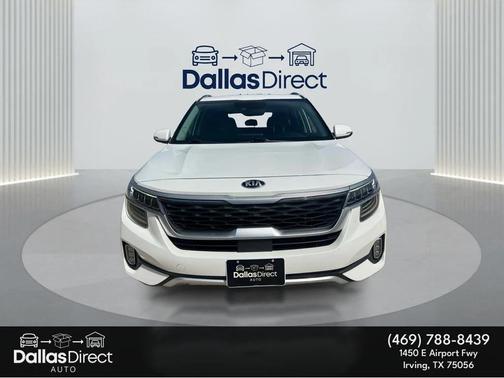 Snow White Pearl 2021 Kia Seltos SX Turbo