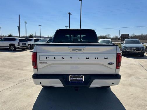 WHITE PLATINUM MET TRI-COAT 2015 Ford F-150 Platinum