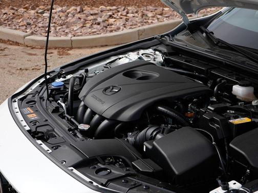 Snowflake White Pearl Mica 2026 Mazda Mazda3 FWD w/Premium Package