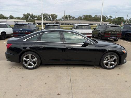 Black 2024 Audi A6 45 Premium Plus