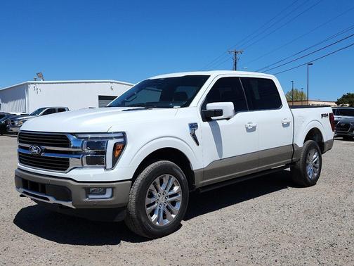 STAR WHITE METALLIC TRICOAT 2025 Ford F-150 King Ranch