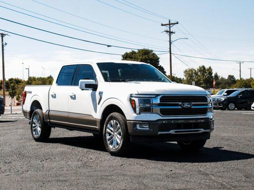STAR WHITE METALLIC TRICOAT 2025 Ford F-150 King Ranch