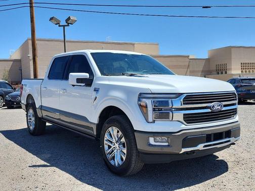 STAR WHITE METALLIC TRICOAT 2025 Ford F-150 King Ranch