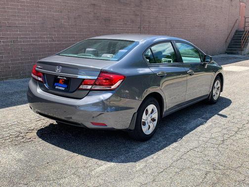 Gray 2013 Honda Civic LX