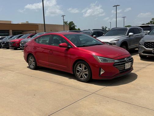 Calypso Red 2020 Hyundai ELANTRA SEL
