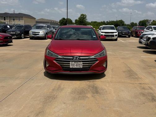 Calypso Red 2020 Hyundai ELANTRA SEL