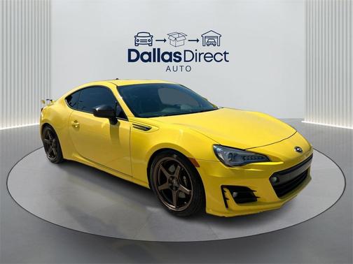 2017 Subaru BRZ Series. Yellow