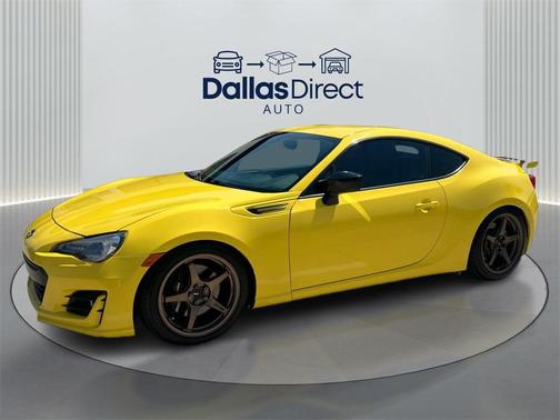 2017 Subaru BRZ Series. Yellow