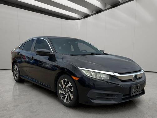 Crystal Black Pearl 2016 Honda Civic EX