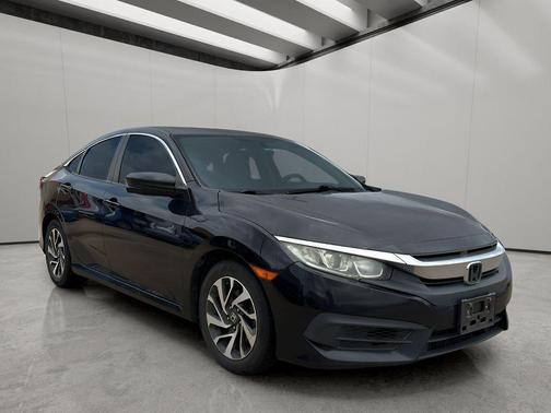 Crystal Black Pearl 2016 Honda Civic EX