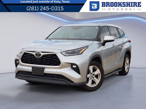 Celestial Silver Metallic 2021 Toyota Highlander LE