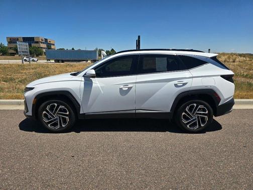 Serenity White Pearl 2025 Hyundai TUCSON Limited