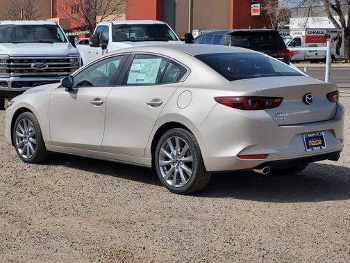 Platinum Quartz Metallic 2026 Mazda Mazda3 FWD w/Preferred Package