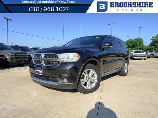 Brilliant Black Crystal Pearlcoat 2013 Dodge Durango Crew