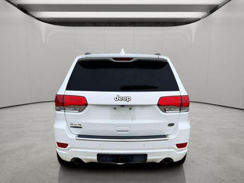 Bright White Clearcoat 2015 Jeep Grand Cherokee Overland