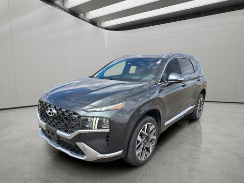 Portofino Gray 2023 Hyundai SANTA FE Calligraphy