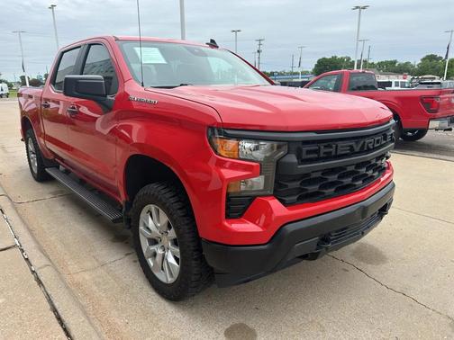 Red Hot 2022 Chevrolet Silverado 1500 Custom
