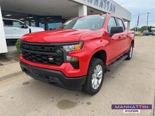 Red Hot 2022 Chevrolet Silverado 1500 Custom