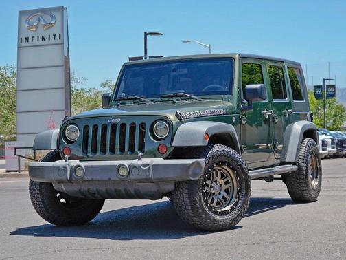 Black 2009 Jeep Wrangler Unlimited X