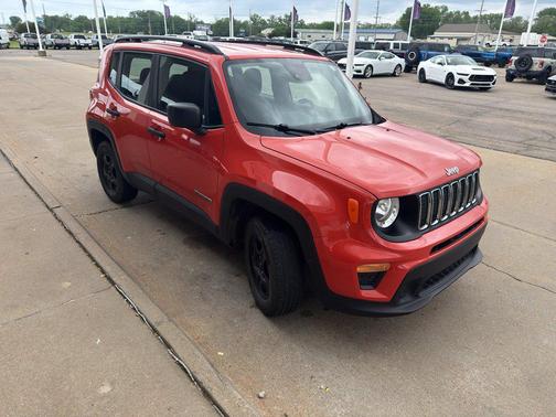 Omaha Orange Clearcoat 2021 Jeep Renegade Sport
