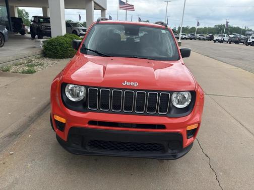 Omaha Orange Clearcoat 2021 Jeep Renegade Sport