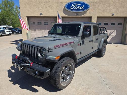 Sting-Gray Clearcoat 2021 Jeep Gladiator Rubicon