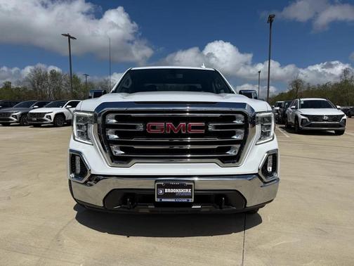 Summit White 2021 GMC Sierra 1500 SLT