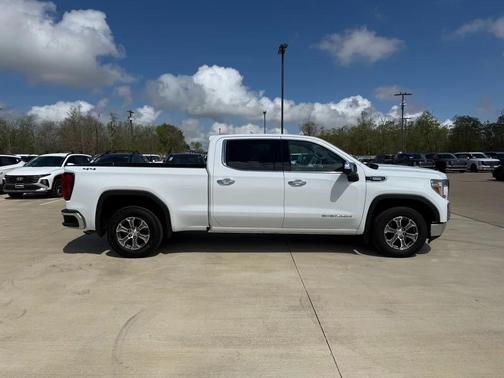 Summit White 2021 GMC Sierra 1500 SLT