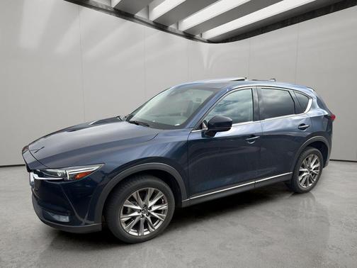 Deep Crystal Blue Mica 2020 Mazda CX-5 Grand Touring