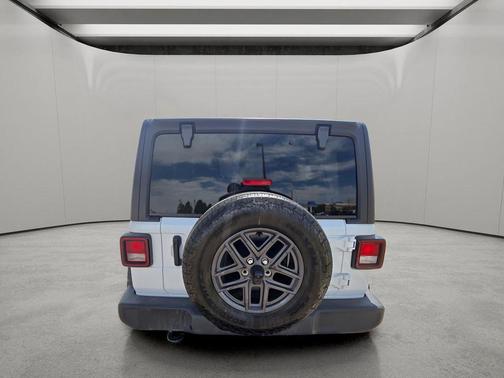 Bright White Clearcoat 2025 Jeep Wrangler Sport S