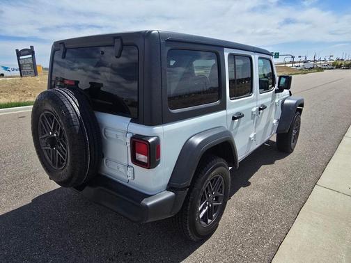 Bright White Clearcoat 2025 Jeep Wrangler Sport S