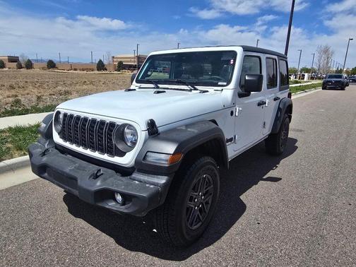 Bright White Clearcoat 2025 Jeep Wrangler Sport S