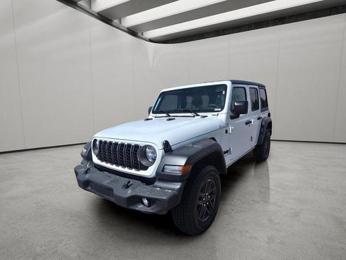 Bright White Clearcoat 2025 Jeep Wrangler Sport S