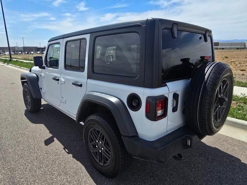 Bright White Clearcoat 2025 Jeep Wrangler Sport S