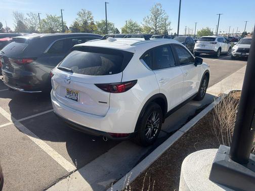 Snowflake White Pearl Mica 2021 Mazda CX-5 Touring