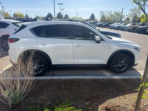 Snowflake White Pearl Mica 2021 Mazda CX-5 Touring