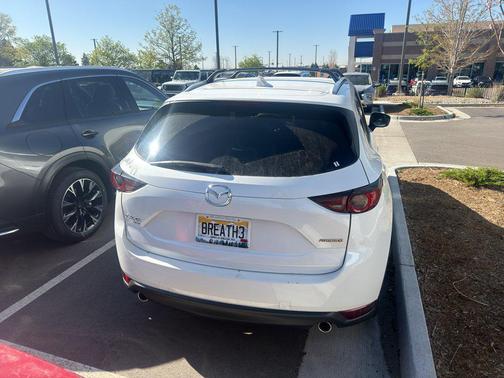 Snowflake White Pearl Mica 2021 Mazda CX-5 Touring