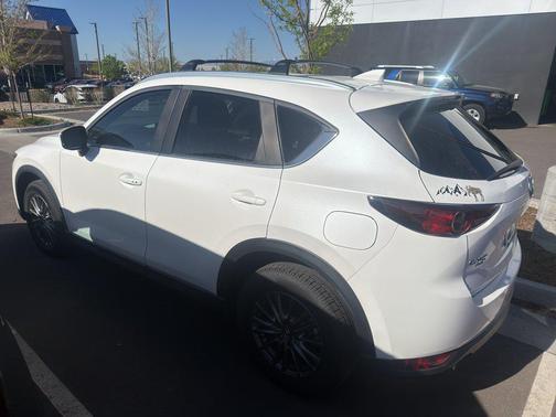 Snowflake White Pearl Mica 2021 Mazda CX-5 Touring