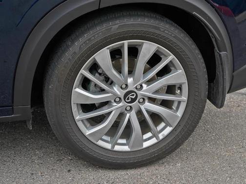 Hermosa Blue 2023 INFINITI QX50 LUXE AWD